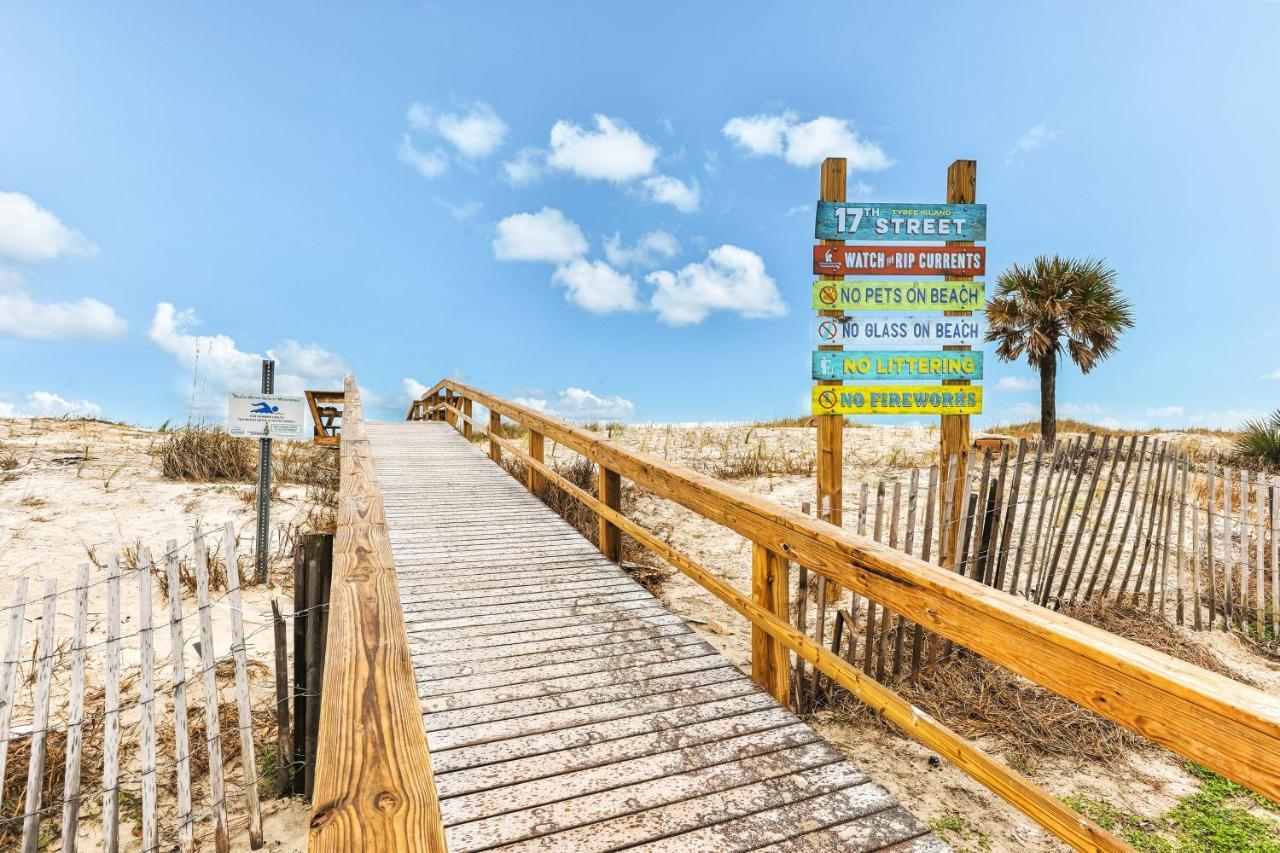 티베아일랜드 Tybee Lights 아파트 외부 사진